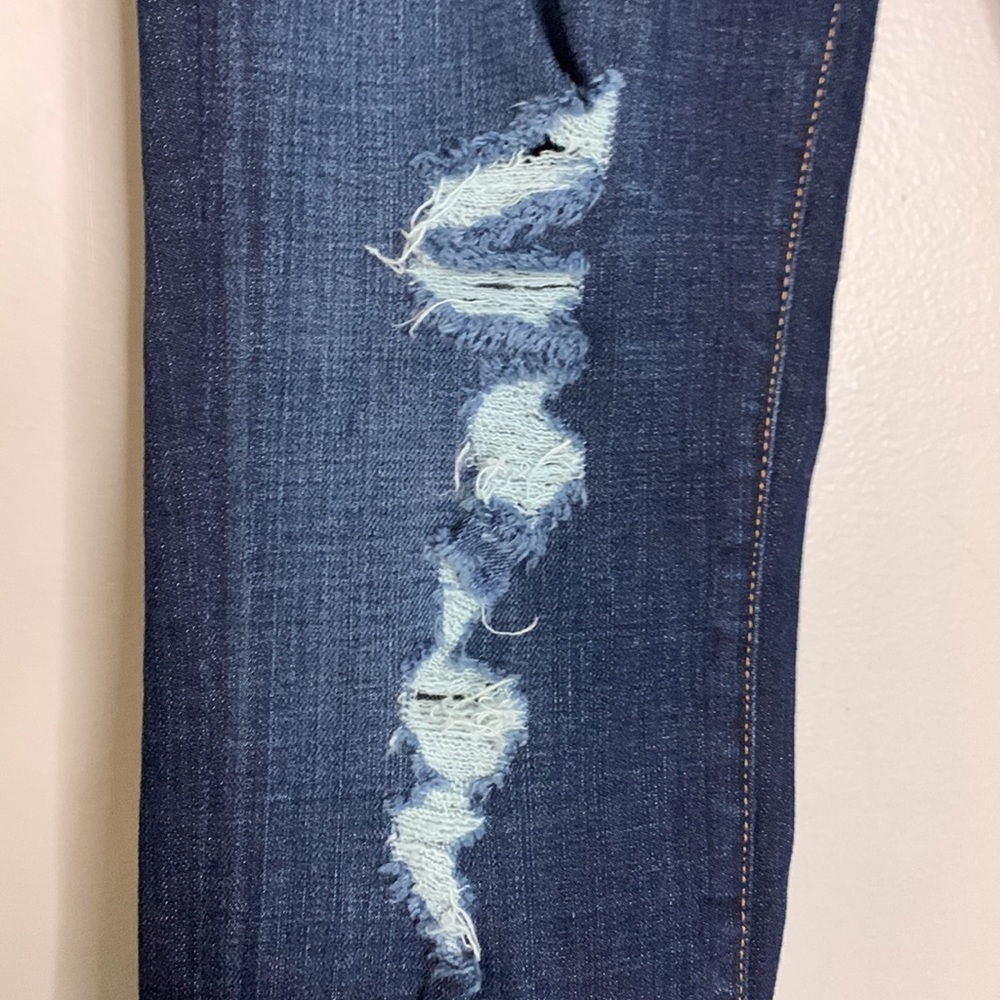 J Brand Low rise pencil leg distressed blue Jean new without tags size 29 - Picture 3 of 7